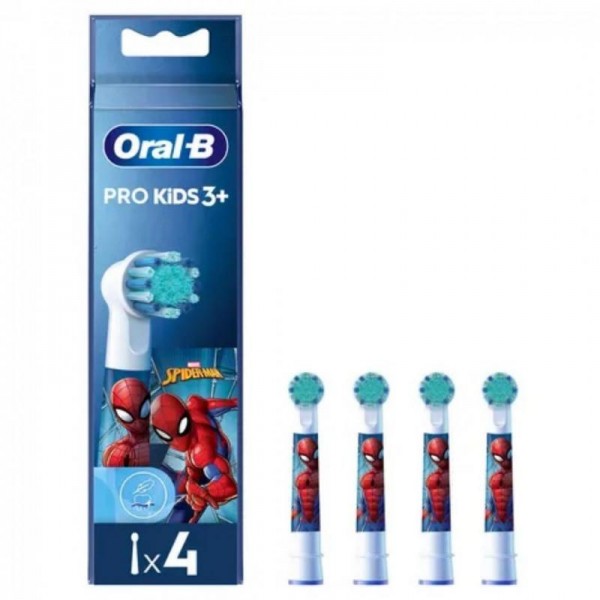 ORALB POWER REFILL EB10 SPIDERMAN 4 PEZZI - farmagiri