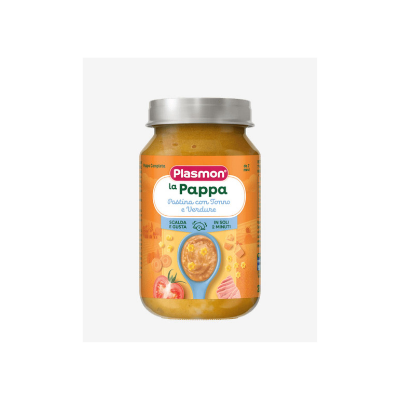 PLASMON LA PAPPA PASTINA CON TONNO E VERDURE 200 G - farmagiri