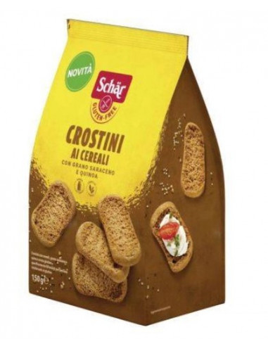 SCHAR CROSTINI AI CEREALI 150 G - farmagiri