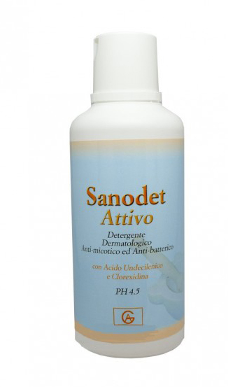 SANODET ATTIVO SHAMPOODOCCIA 500 ML - farmagiri