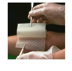 GARZA MEDICATA BACTIGRAS CON CLOREXIDINA ACETATO 0,5% 10X10CM 10 PEZZI - farmagiri