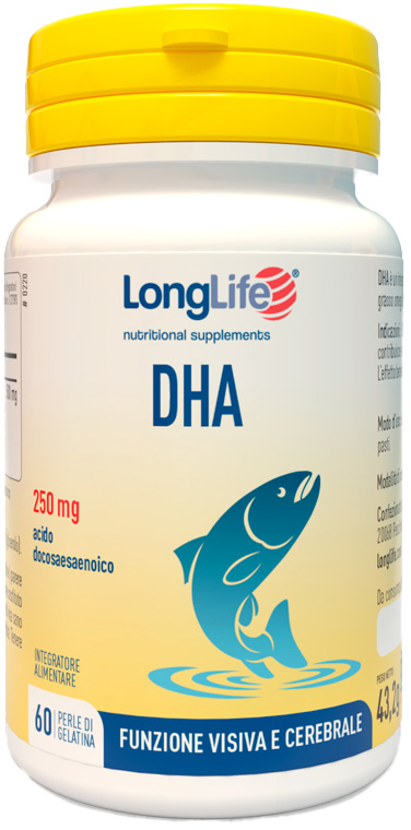 LONGLIFE DHA 250 MG 60 PERLE - farmagiri