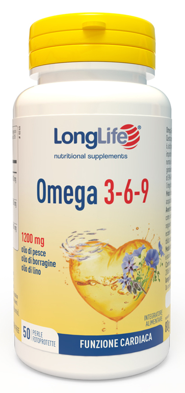 LONGLIFE OMEGA 3-6-9 50 PERLE FOTOPROTETTE - farmagiri