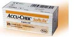 LANCETTE PUNGIDITO ACCU-CHEK SOFTCLIX 25 PEZZI - farmagiri
