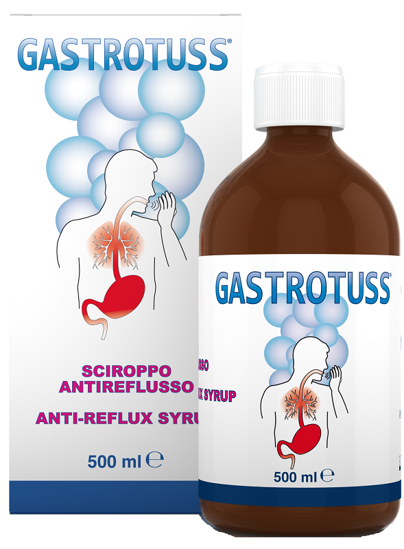 SCIROPPO ANTIREFLUSSO GASTROTUSS 500 ML - farmagiri
