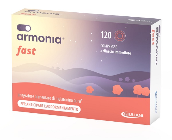 ARMONIA FAST 1 MG MELATONINA 120 COMPRESSE - farmagiri