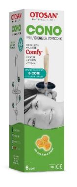 OTOSAN CONO IGIENE ORECCHIO+PROPOLI 6 PEZZI - farmagiri