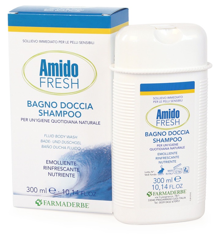 AMIDO FRESH BAGNO DOCCIA SHAMPOO 300 ML - farmagiri