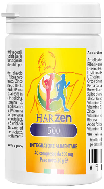 HARZEN 500 40 COMPRESSE - farmagiri