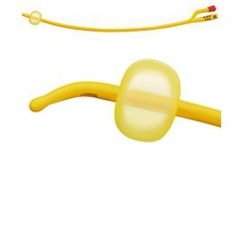 CATETERE FOLEY A MEDIA PERMANENZA  RUSCH GOLD PLUS A 2 VIE IN SILKOLATEX LATTICE-SILICONE PER ADULTO CH16 LUNGHEZZA 40 CM PUNTA CILINDRICA A 2 FORI PALLONCINO 5-15 ML 1 PEZZO - farmagiri