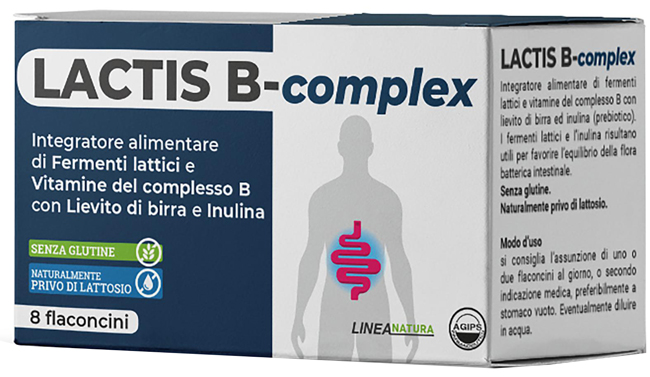 LACTIS B-COMPLEX 8 FLACONCINI 10 ML - farmagiri