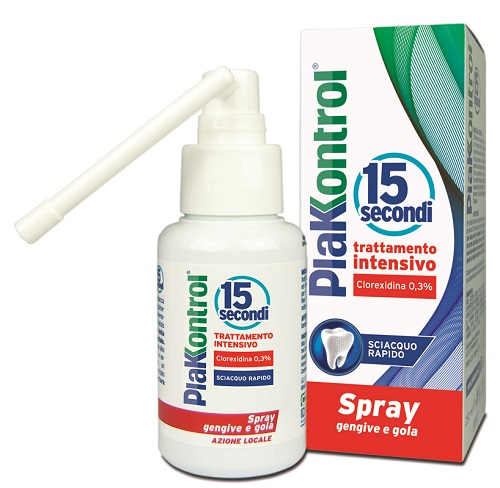 PLAKKONTROL 15 SECONDI COLLUTORIO SPRAY 50 ML - farmagiri
