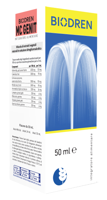BIODREN MC GENIT SOLUZIONE IDROALCOLICA 50 ML - farmagiri