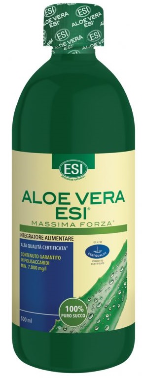 ESI ALOE VERA SUCCO MASSIMA FORZA 500 ML - farmagiri