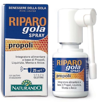 RIPARO GOLA SPRAY 25 ML - farmagiri