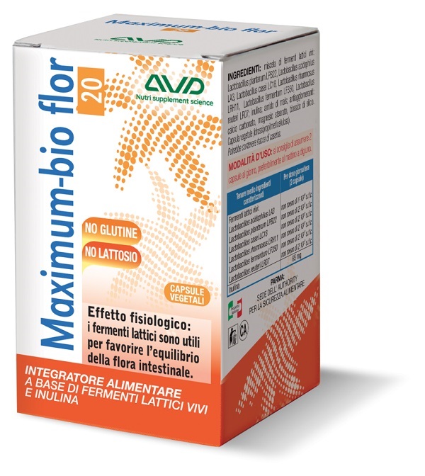 MAXIMUM BIO FLOR 20 40 CAPSULE - farmagiri