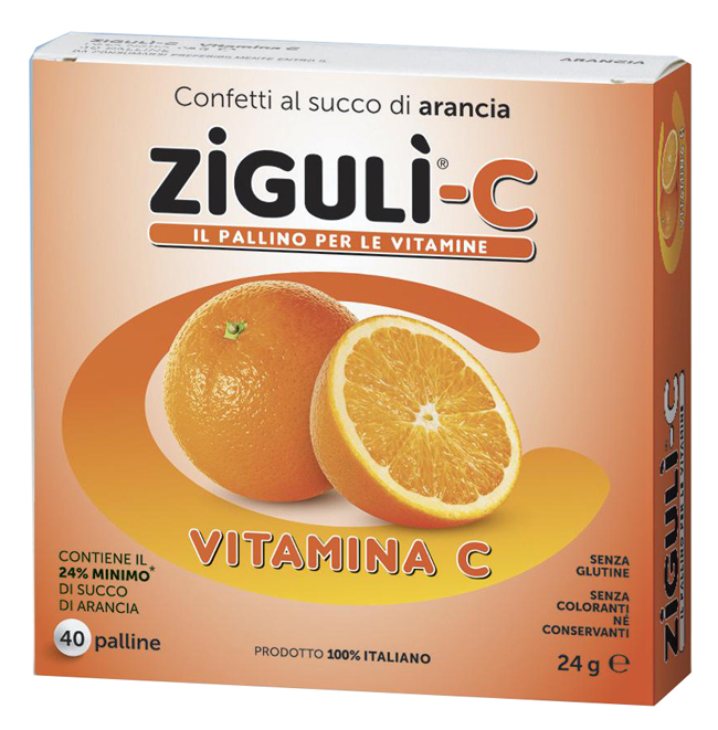 ZIGULI C ARANCIA 40 CONFETTI 24 G - farmagiri
