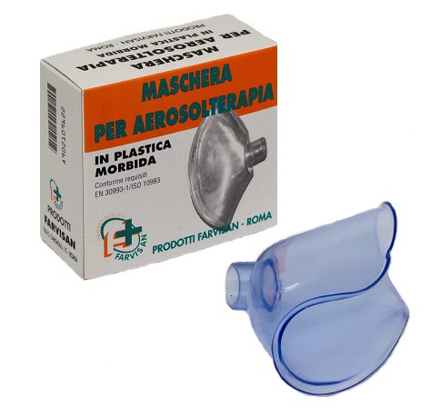 MASCHERA MORBIDA. RICAMBIO PER AEROSOLTERAPIA - farmagiri