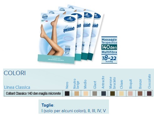 SAUBER COLLANT 140 DENARI MAGLIA MICRORETE NEUTRO BEIGE 4 LINEA CLASSICA - farmagiri