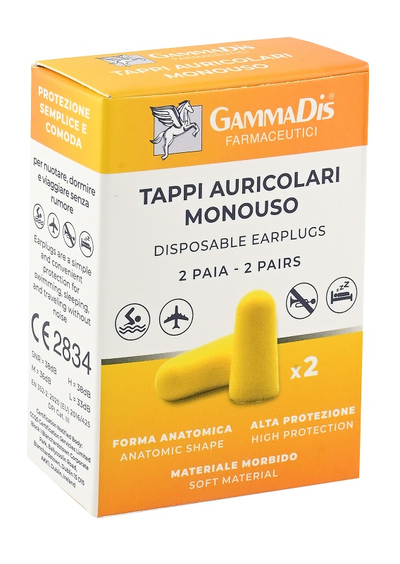 TAPPO AURICOLARE EAR GOMMAPIUMA 4 PEZZI GAMMADIS - farmagiri