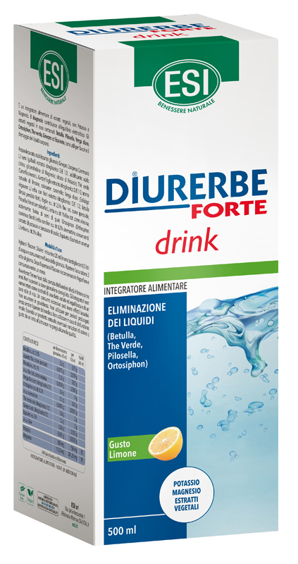 ESI DIURERBE FORTE DRINK LIMONE 500 ML - farmagiri