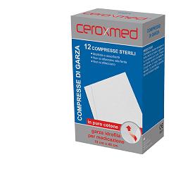 GARZA IDROFILA CEROXMED 10X10 CM IN COTONE 25 PEZZI - farmagiri