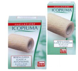 ICOPIUMA BENDA GARZA ELASTICA AUTOFISSANTE CM6X4MT 1 PEZZO - farmagiri