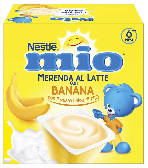 MIO MERENDA BANANA 4 X 100 G - farmagiri