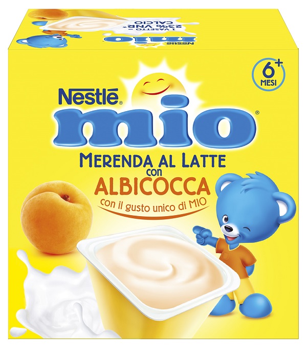 MIO MERENDA ALBICOCCA 4 X 100 G - farmagiri