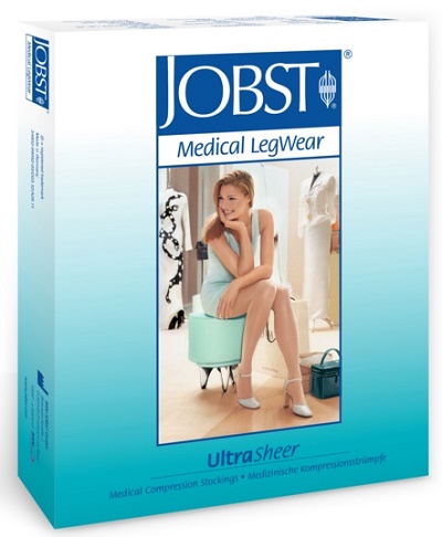 CALZA COMPRESSIVA JOBST ULTRASHEER 15-20MMHG COLLANT ELAST APPL NOIR3 ARTICOLO 751140000900 - farmagiri