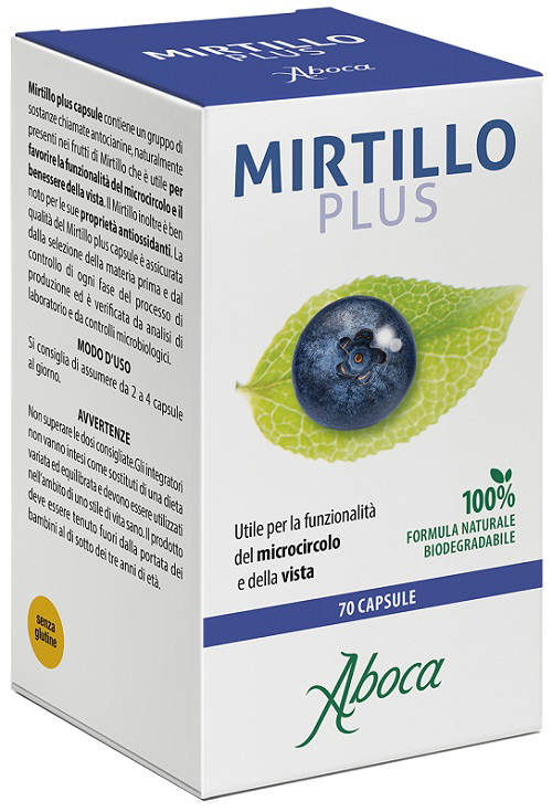 MIRTILLO PLUS 70 CAPSULE - farmagiri