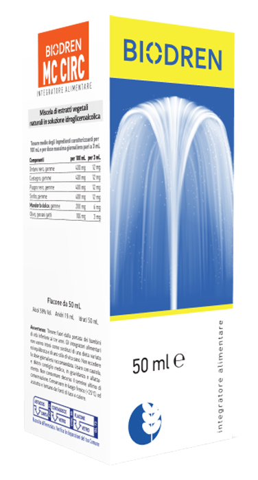 BIODREN MC CIRC SOLUZIONE IDROALCOLICA 50 ML - farmagiri