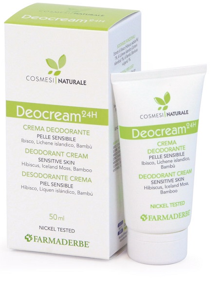DEOCREAM CREMA DEODORANTE PELLI SENSIBILI 50 ML - farmagiri