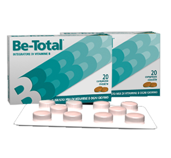 BE-TOTAL 20 COMPRESSE RIVESTITE - farmagiri