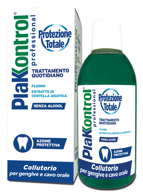 PLAKKONTROL PROTEZIONE TOTALE COLLUTORIO 500 ML - farmagiri