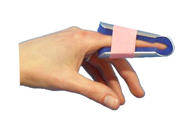 STECCA PER FRATTURA DITA A CAMPANA FARMASPLINT MISURA GRANDE PREFORMATA IN ALLUMINIO MODELLABILE CON IMBOTTITURA IN SPUGNA POLIURETANICA ANTIALLERGICA RADIOTRASPARENTE 15 CM - farmagiri