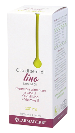 OLIO ALIMENTARE LINO SEMI 100 ML - farmagiri