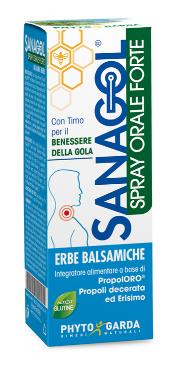 SANAGOL SPRAY FORTE ERBE BALSAMICHE 20 ML - farmagiri