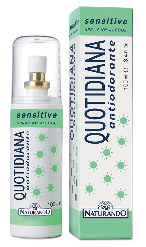 QUOTIDIANA ANTIODORANTE SPRAY SENSITIVE 100 ML - farmagiri