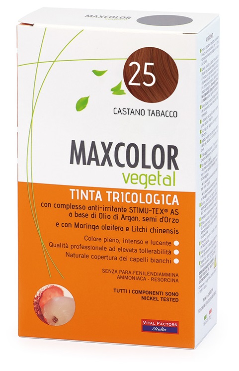 MAX COLOR VEGETAL 25 TINTURA 140 ML - farmagiri