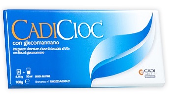 CADICIOC TAVOLETTA LATTE CON GLUCOMANNANO 100 G - farmagiri