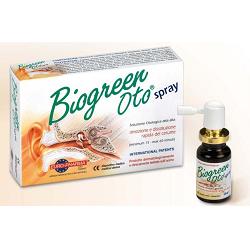 SOLUZIONE OTOLOGICA BIOGREEN OTO SPRAY RIMOZIONE E DISSOLUZIONE CERUME 13 ML - farmagiri
