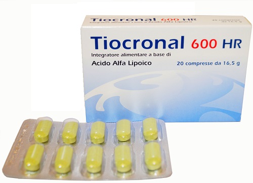 TIOCRONAL 600 HR 20 COMPRESSE - farmagiri