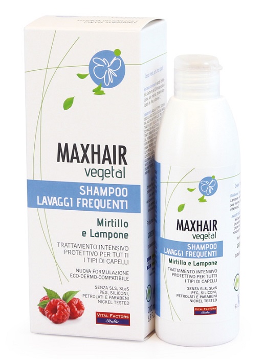 MAXHAIR VEGETAL SHAMPOO LAVAGGI FREQUENTI 200 ML - farmagiri