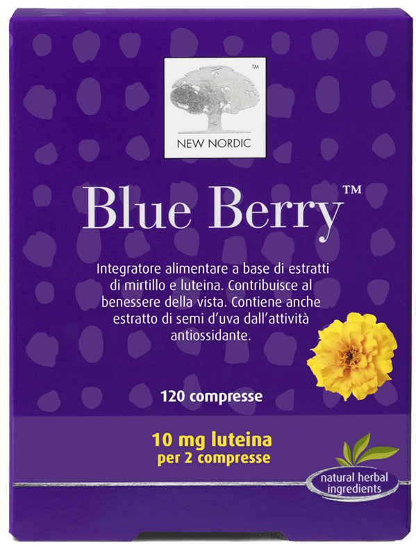 BLUE BERRY 120 COMPRESSE - farmagiri
