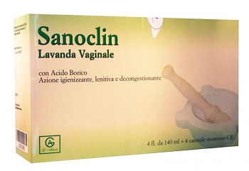 SANOCLIN LAVANDA VAGINALE 4 FLACONI 140 ML - farmagiri