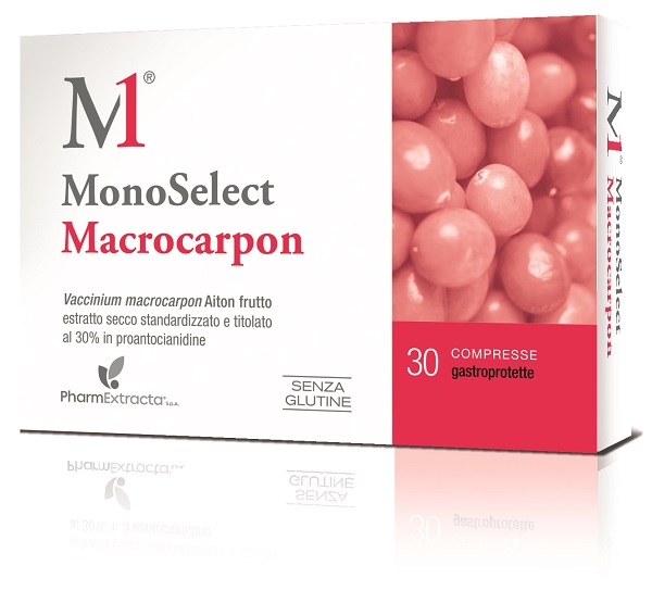 MONOSELECT MACROCARPON 30 COMPRESSE GASTROPROTETTE - farmagiri