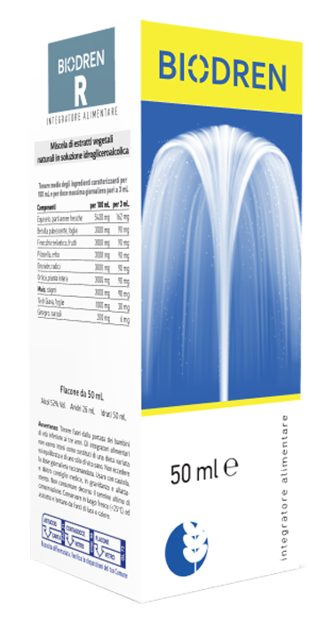 BIODREN R SOLUZIONE IDROALCOLICA 50 ML - farmagiri
