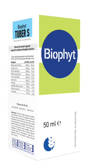 BIOPHYT TUBER S 50 ML SOLUZIONE IDROALCOLICA - farmagiri
