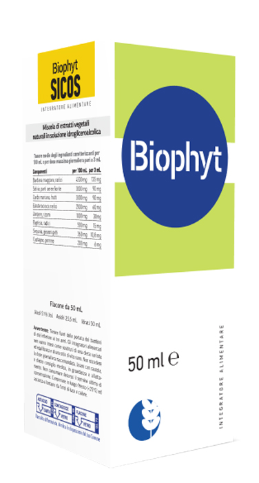 BIOPHYT SICOS 50 ML SOLUZIONE IDROALCOLICA - farmagiri